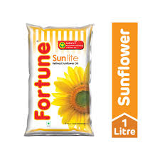 Fortune Sunlite Refined Sunflower Oil (Pouch)
